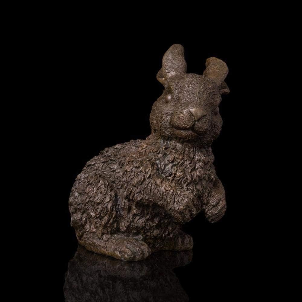 動物の彫像 そしてアニマルアートパーク長耳ブロンズ